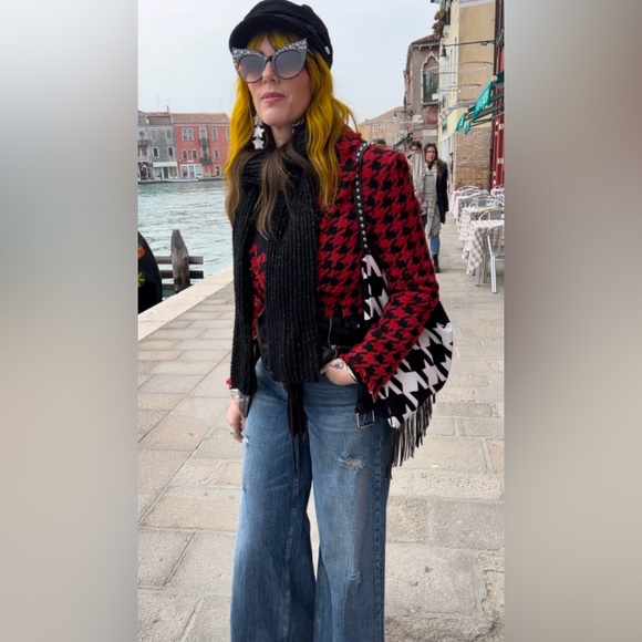 Alice + olivia TRISH MID RISE BAGGY JEAN size 28 - Picture 10 of 10